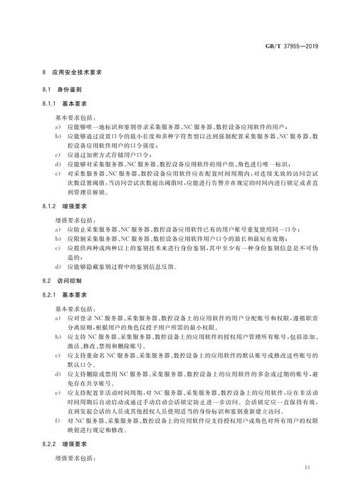 數控網紋，數控網絡安全要求